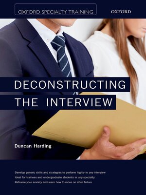 cover image of Deconstructing the Interview